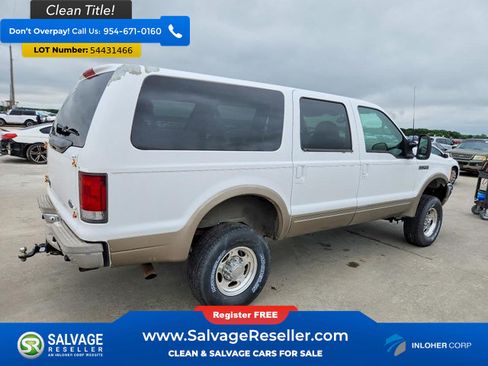 Used 2000 Ford Excursion Limited AWD/4WD image 4