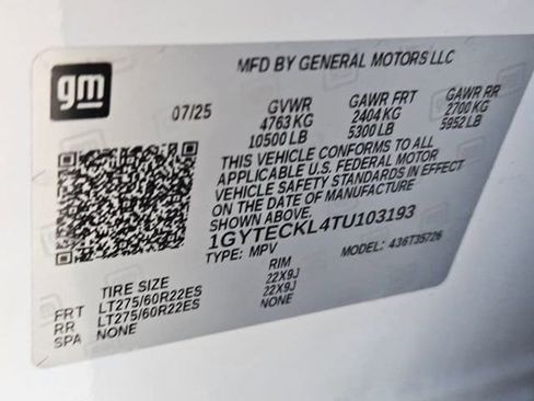 New 2026 Cadillac Escalade IQ Luxury 1 w/ LPO, Floor Liner Package image 32