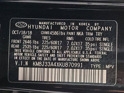 Used 2019 Hyundai Tucson Value FWD image 33