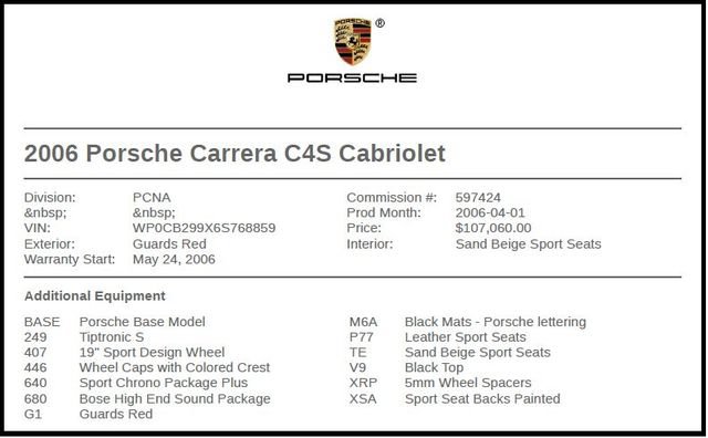 Used 2006 Porsche 911 Carrera 4S AWD/4WD image 7
