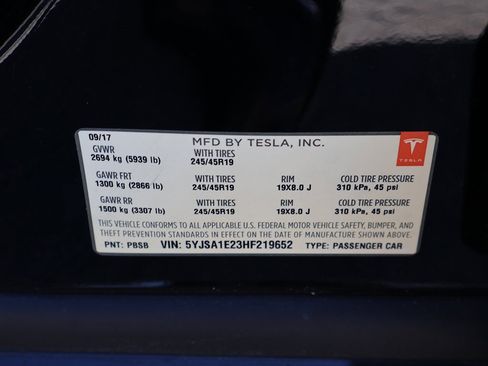 Used 2017 Tesla Model S 100D image 54