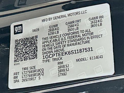 Used 2025 Chevrolet Colorado Trail Boss image 30