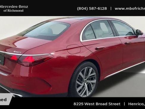 Used 2025 Mercedes-Benz E 350 4MATIC Sedan image 2