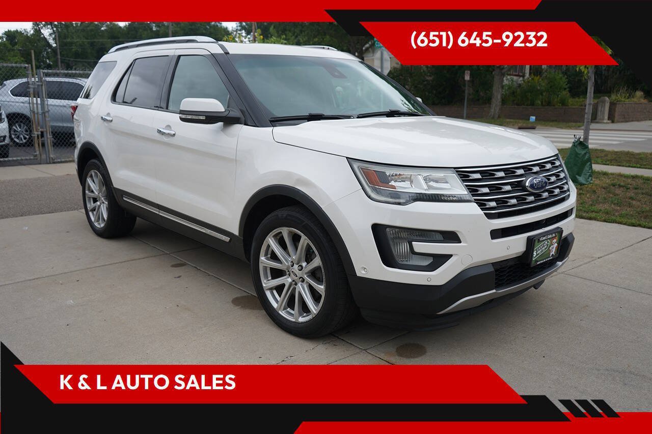 Used 2016 Ford Explorer Limited w/ Equipment Group 301A AWD/4WD image 1
