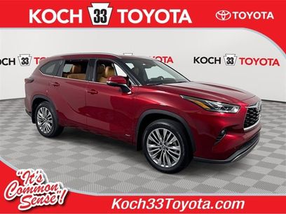 New 2025 Toyota Highlander Platinum