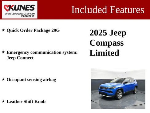 Used 2025 Jeep Compass Limited AWD/4WD image 3