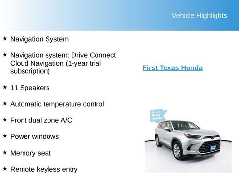 Used 2024 Toyota Grand Highlander Platinum image 9