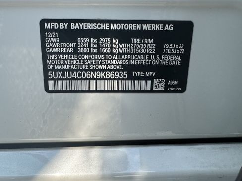 Used 2022 BMW X5 M50i w/ Executive Package AWD/4WD image 32