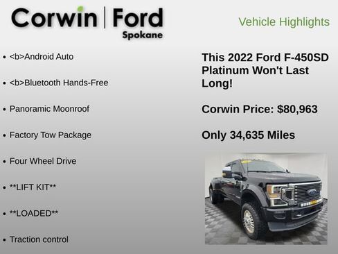 Used 2022 Ford F450 Platinum image 12