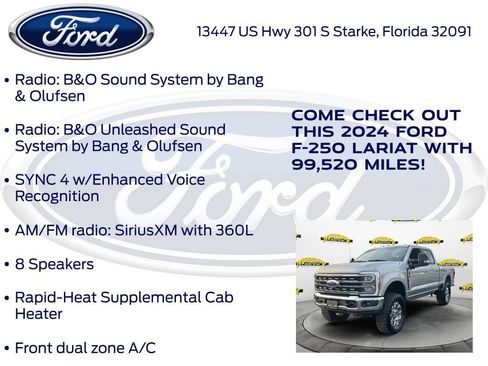 Certified 2024 Ford F250 Lariat w/ Lariat Ultimate Package AWD/4WD image 22