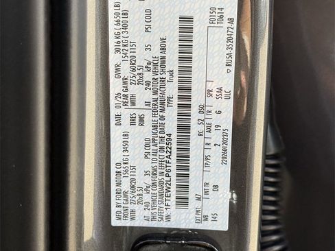 New 2026 Ford F150 STX w/ Equipment Group 200A image 42