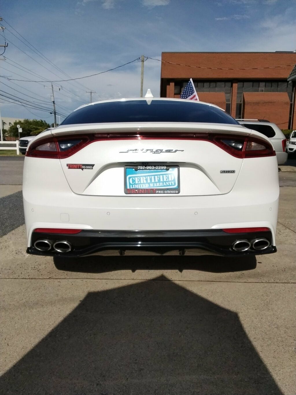 Used 2019 Kia Stinger AWD/4WD image 3