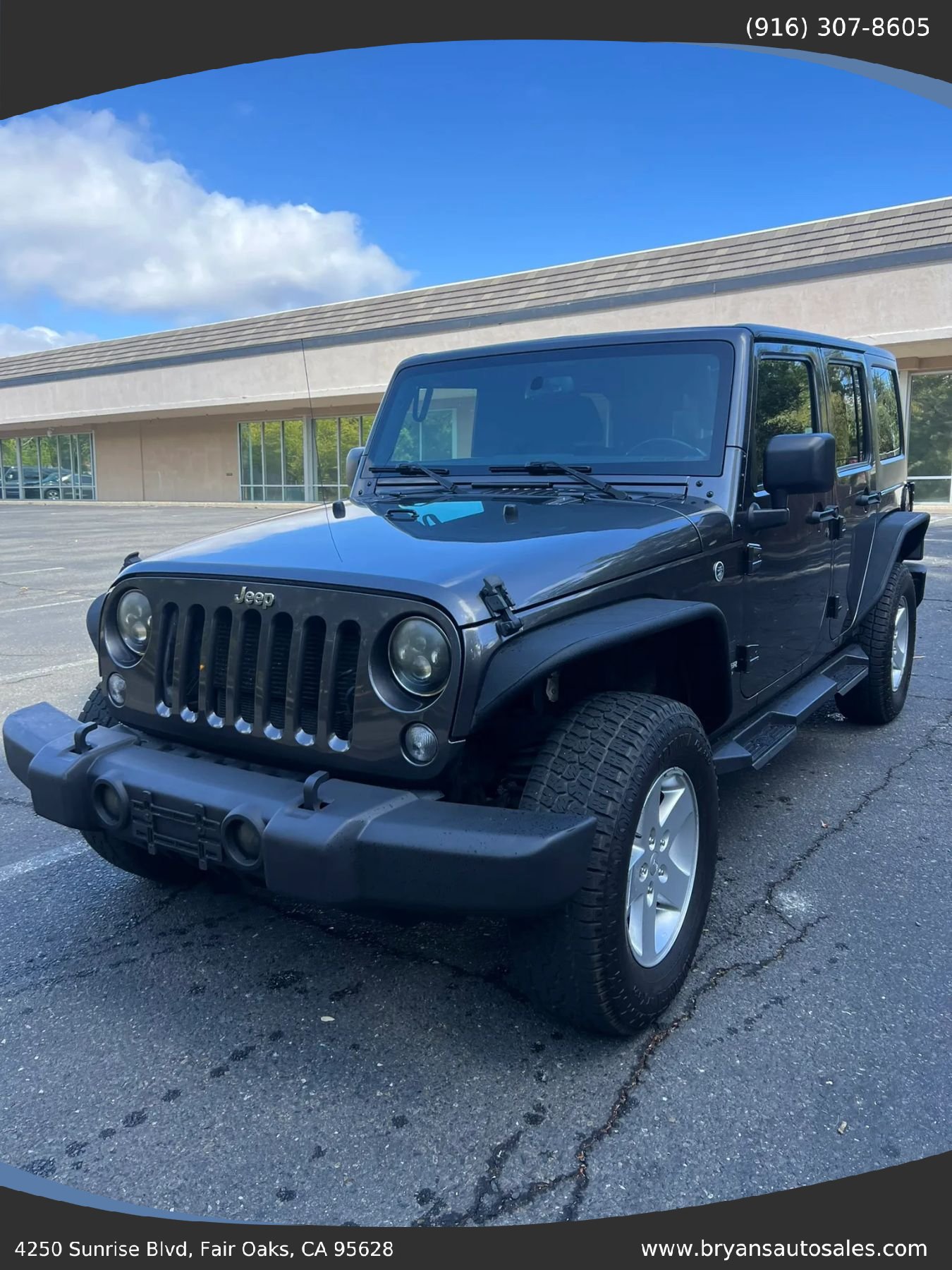 Used 2016 Jeep Wrangler Unlimited Sport w/ Quick Order Package 24S AWD/4WD image 1