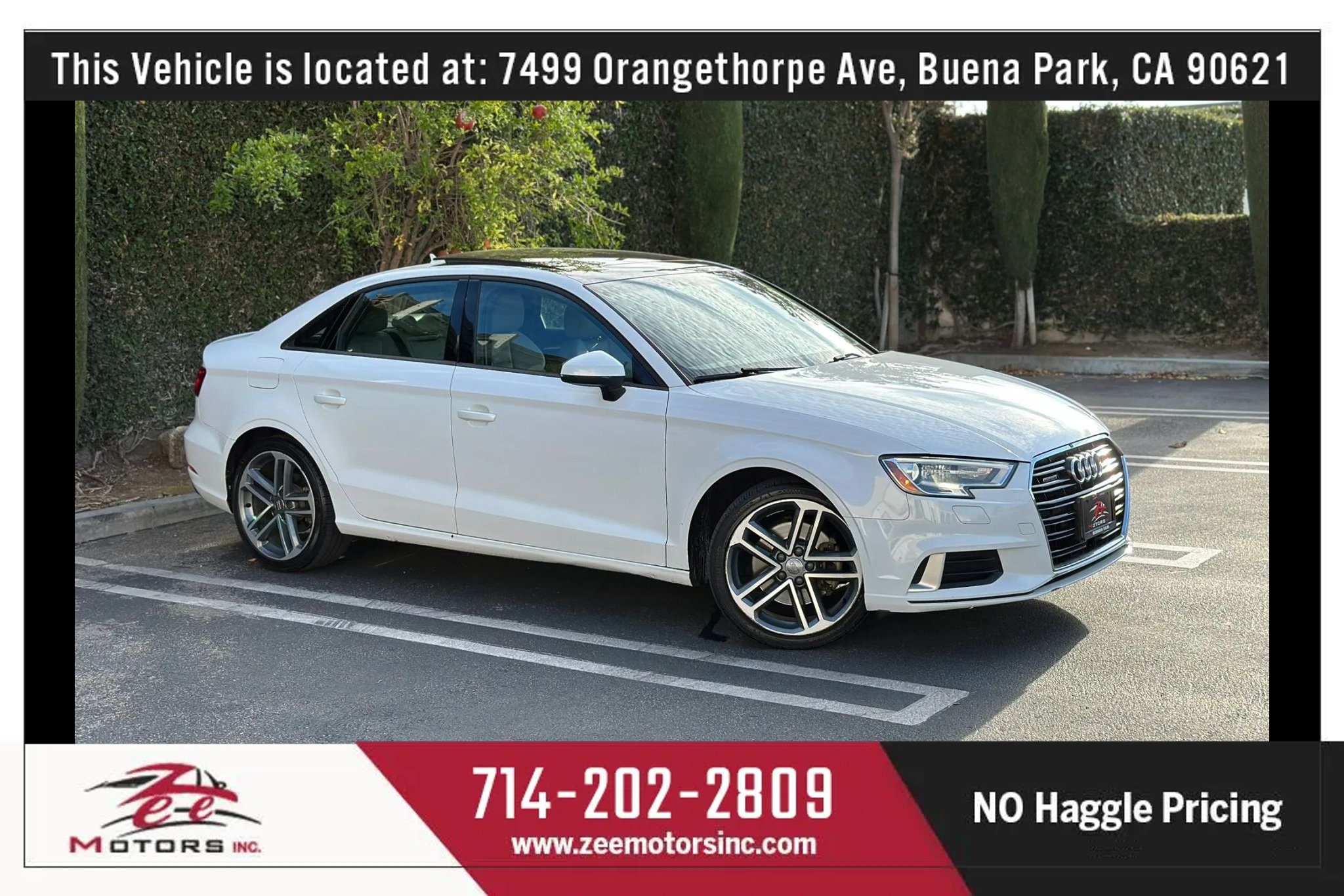 Used 2018 Audi A3 2.0T Premium w/ Sport Package AWD/4WD image 1