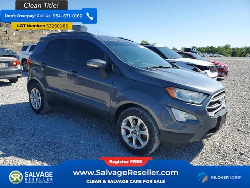 Used 2018 Ford EcoSport SE w/ SE Convenience Package FWD image 5