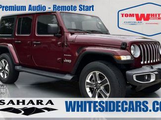 Used 2021 Jeep Wrangler Unlimited Sahara w/ Uconnect 4C Nav & Sound Group video 1