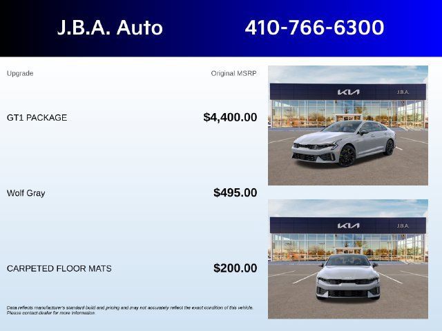 New 2027 Kia K5 GT w/ GT1 Package FWD image 5