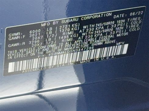 Used 2022 Subaru Ascent Limited w/ Technology Package image 61