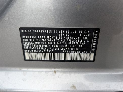 New 2026 Volkswagen Jetta S image 29