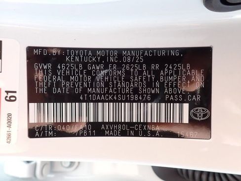 Certified 2025 Toyota Camry LE image 21