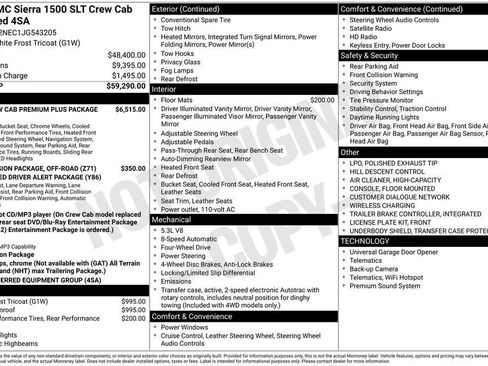 Certified 2018 GMC Sierra 1500 SLT AWD/4WD image 41
