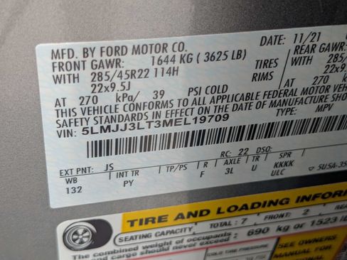 Used 2021 Lincoln Navigator L Reserve AWD/4WD image 22