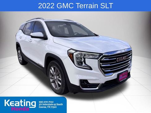 Used 2022 GMC Terrain SLT w/ LPO, Floor Liner Package FWD image 1