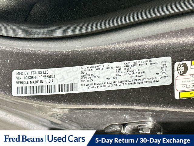 Used 2023 RAM 1500 Big Horn AWD/4WD image 36