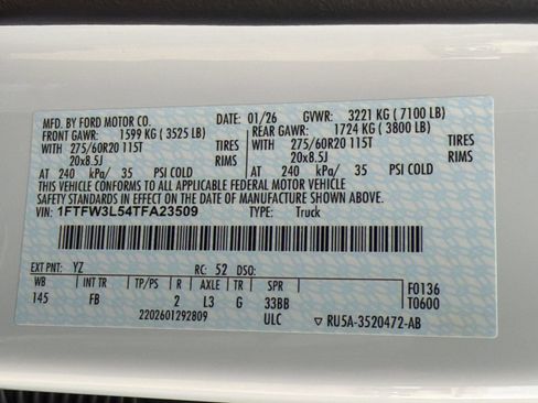 Certified 2026 Ford F150 XLT w/ Equipment Group 302A MID AWD/4WD image 26