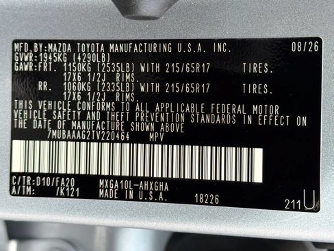 New 2026 Toyota Corolla Cross LE w/ Moonroof Package FWD image 38