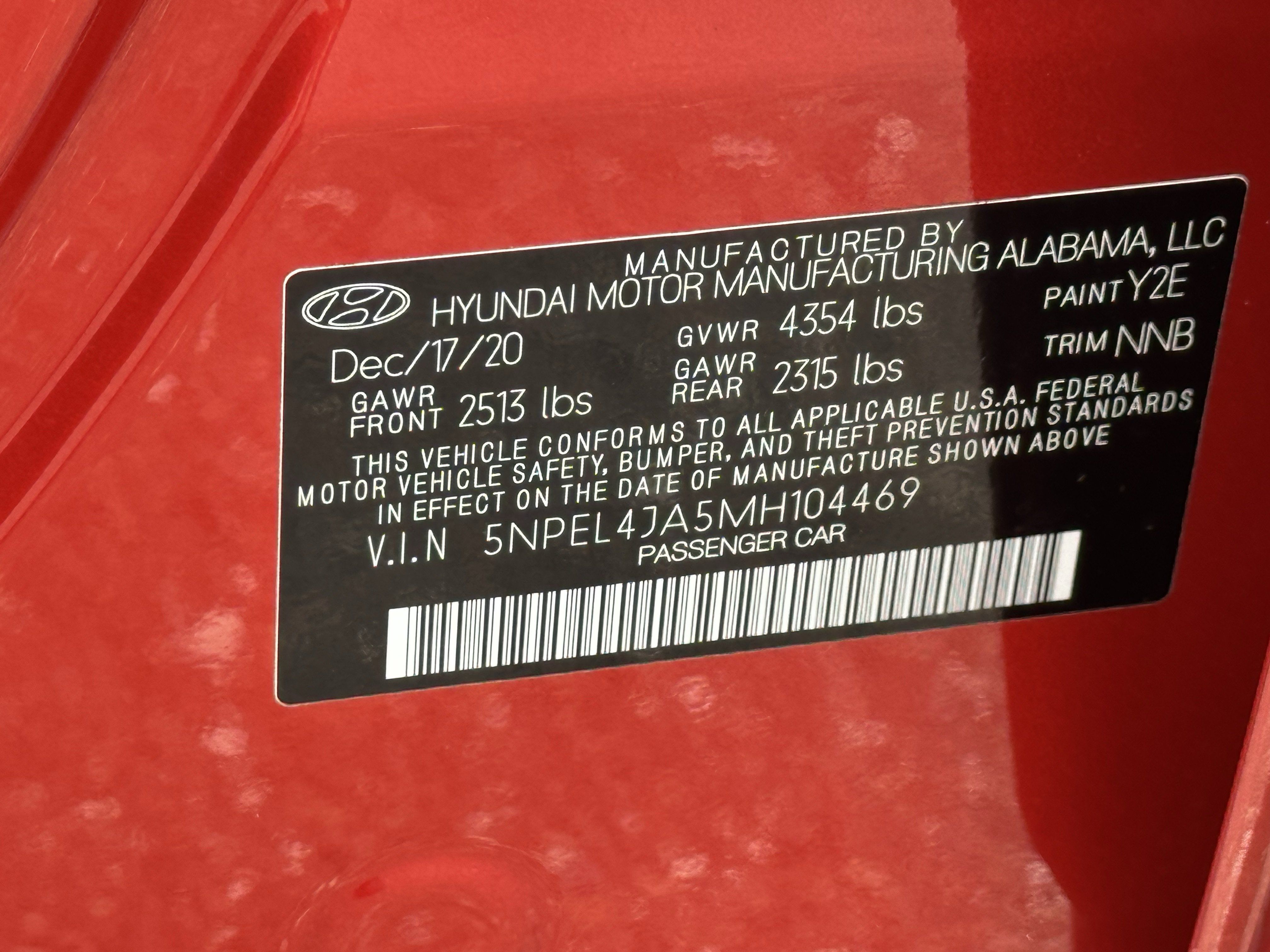Used 2021 Hyundai Sonata SEL FWD image 33
