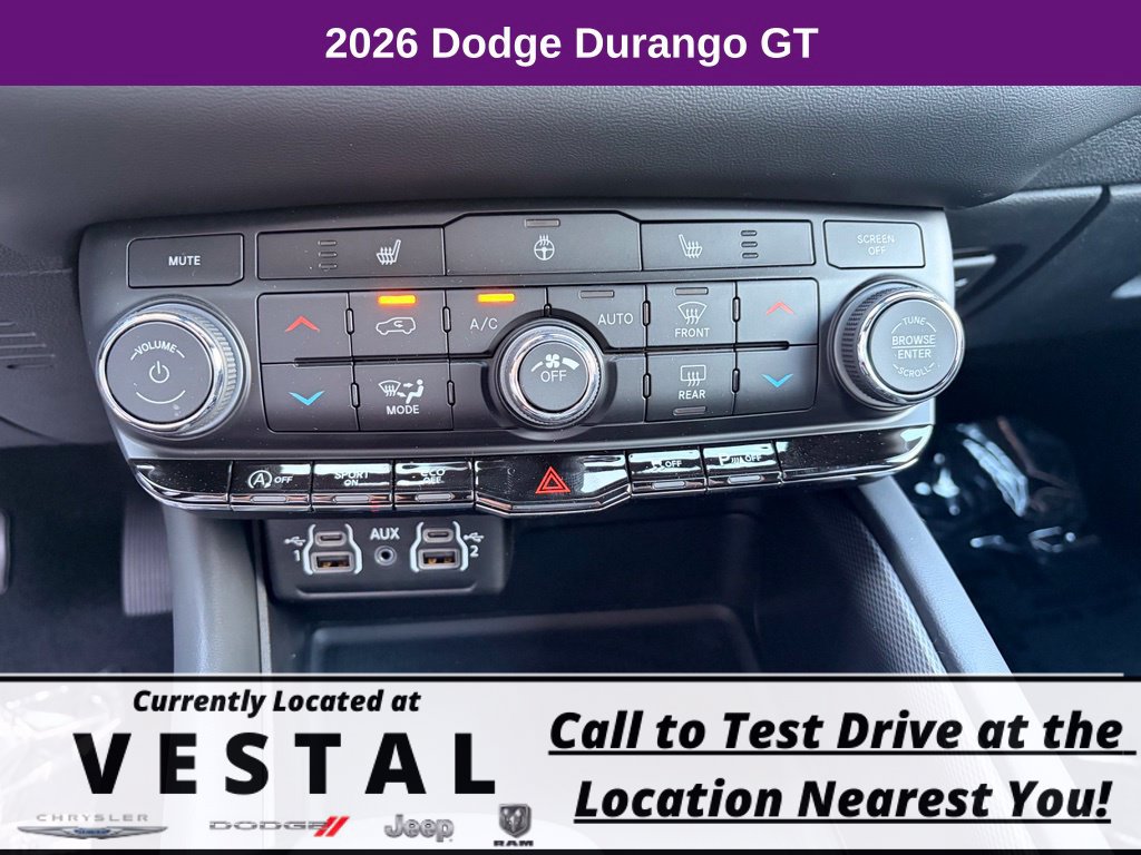 New 2026 Dodge Durango GT AWD/4WD image 26