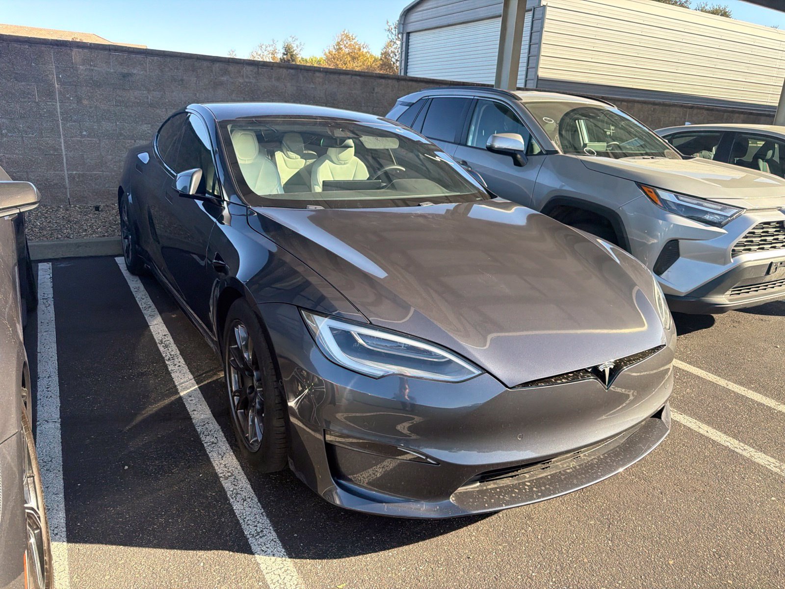 Used 2022 Tesla Model S Plaid AWD/4WD image 1