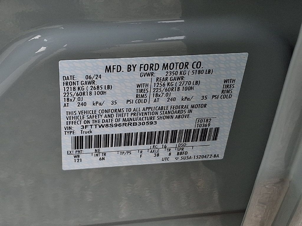 Used 2024 Ford Maverick Lariat w/ 4K Tow Package AWD/4WD image 30