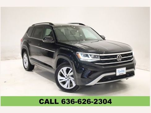 Used 2021 Volkswagen Atlas SE w/ Panoramic Sunroof Package image 1