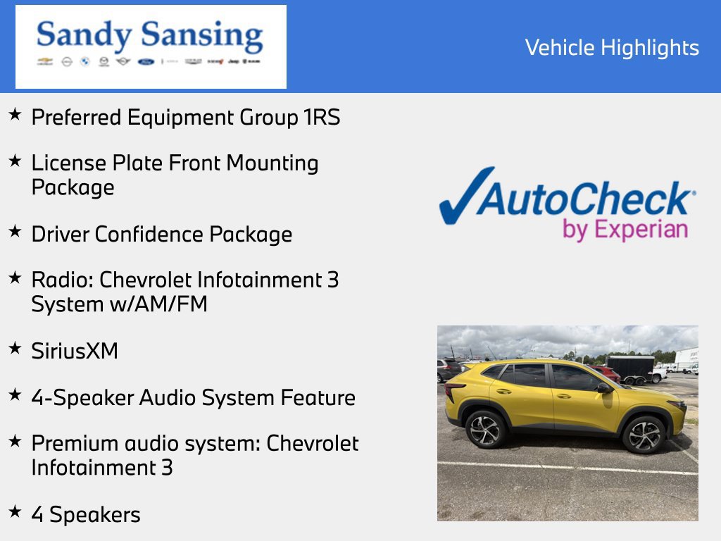 Used 2024 Chevrolet Trax RS w/ Driver Confidence Package FWD image 7