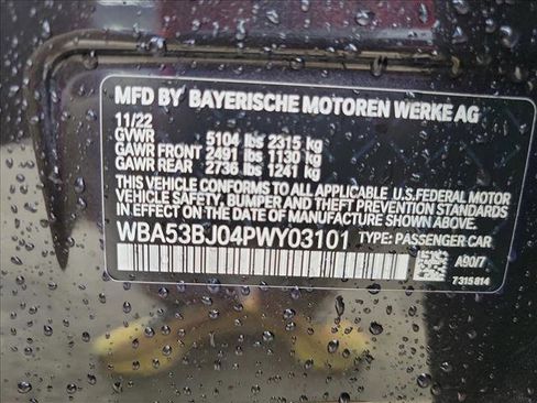 Used 2023 BMW 540i w/ M Sport Package image 25