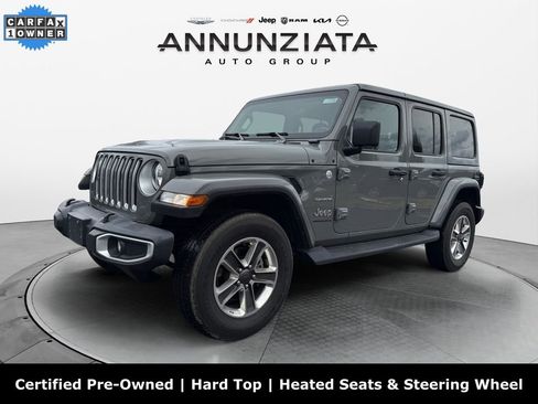 Certified 2023 Jeep Wrangler Sahara w/ Safety Group image 1