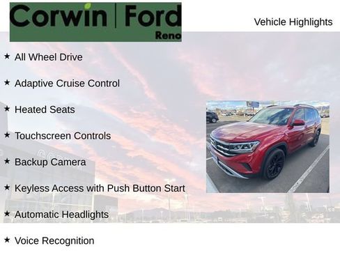 Used 2022 Volkswagen Atlas SE image 7