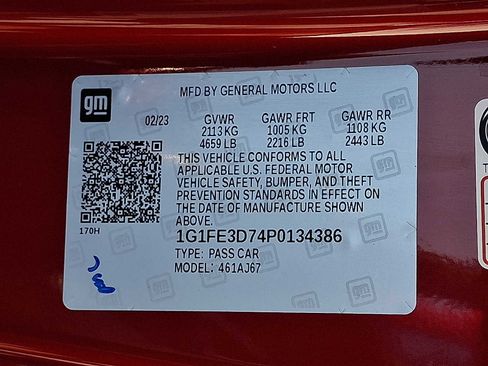 Certified 2023 Chevrolet Camaro SS image 26