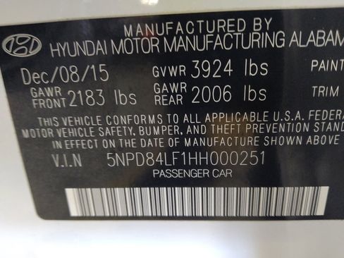 Used 2017 Hyundai Elantra Limited w/ Limited Ultimate Package 05 image 33