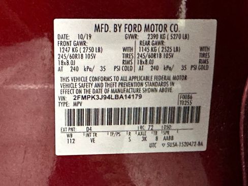 Used 2020 Ford Edge SEL w/ Convenience Package image 34