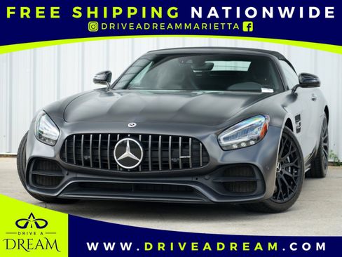 Used 2021 Mercedes-Benz AMG GT Roadster w/ AMG Stealth Edition image 1