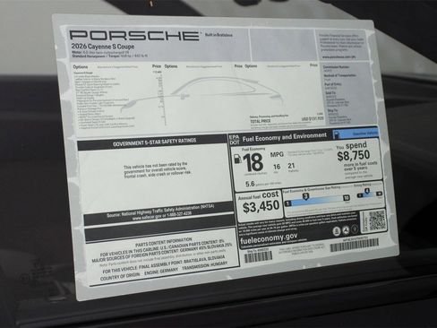 New 2026 Porsche Cayenne S image 25