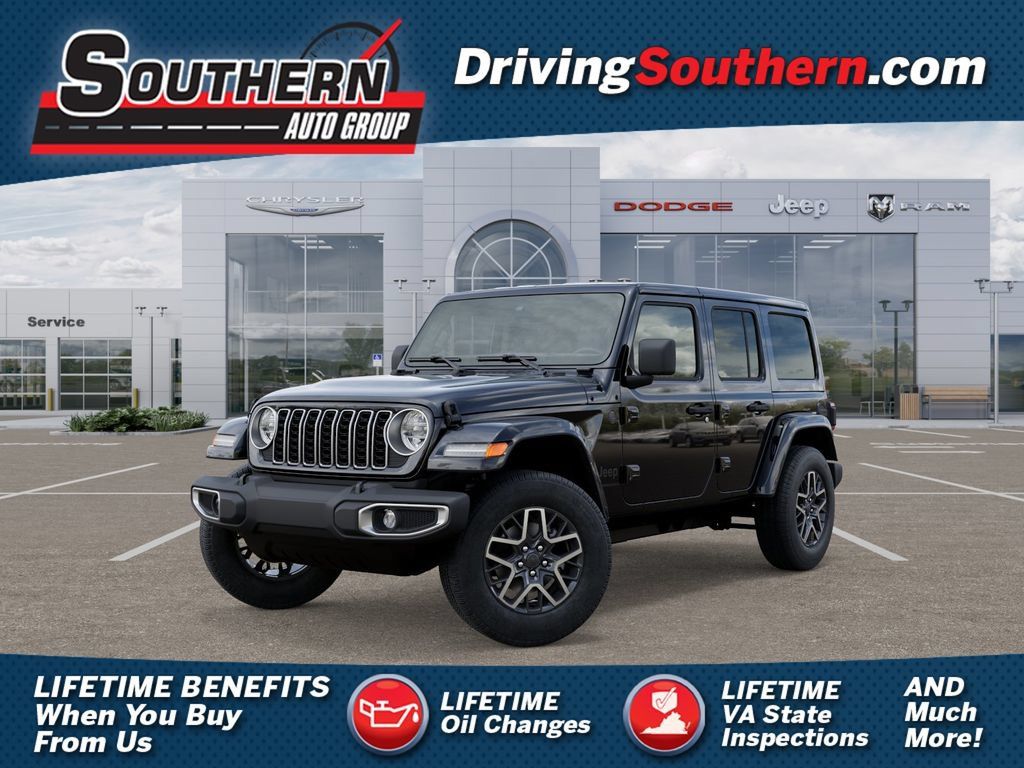 New 2025 Jeep Wrangler Unlimited Sahara AWD/4WD 360° Tour
