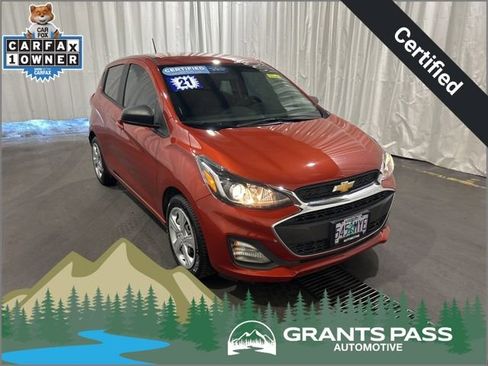 Certified 2021 Chevrolet Spark LS FWD image 1