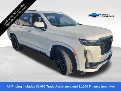 Used 2021 Cadillac Escalade Sport Platinum w/ LPO, ONYX Package