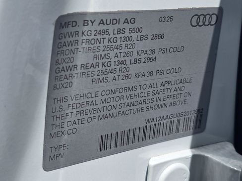Certified 2025 Audi Q5 Premium w/ Premium Plus AWD/4WD image 30