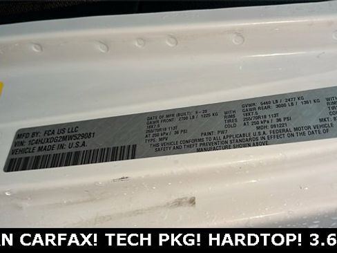 Used 2021 Jeep Wrangler Unlimited Sport image 29