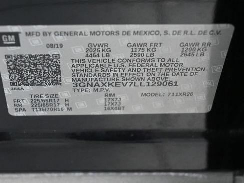 Used 2020 Chevrolet Equinox LT image 17